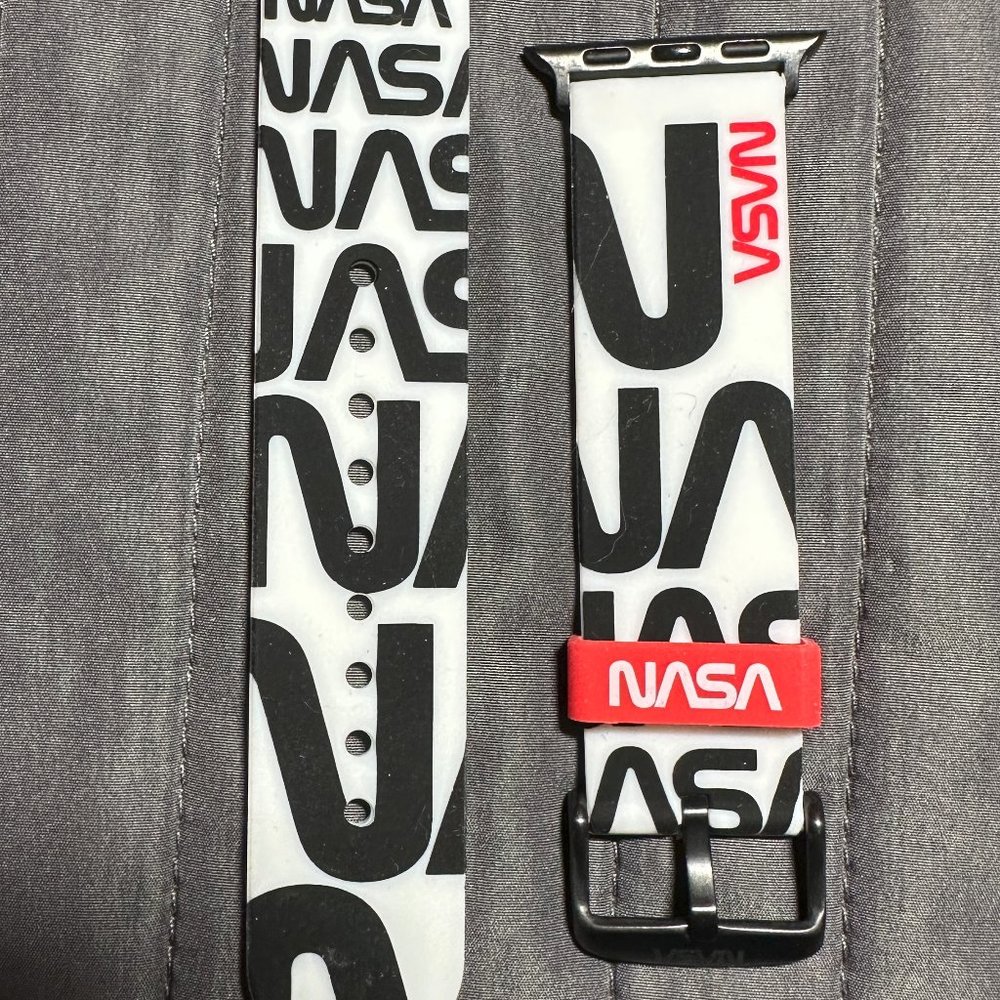 Moby Fox Apple Watch Band - NASA text